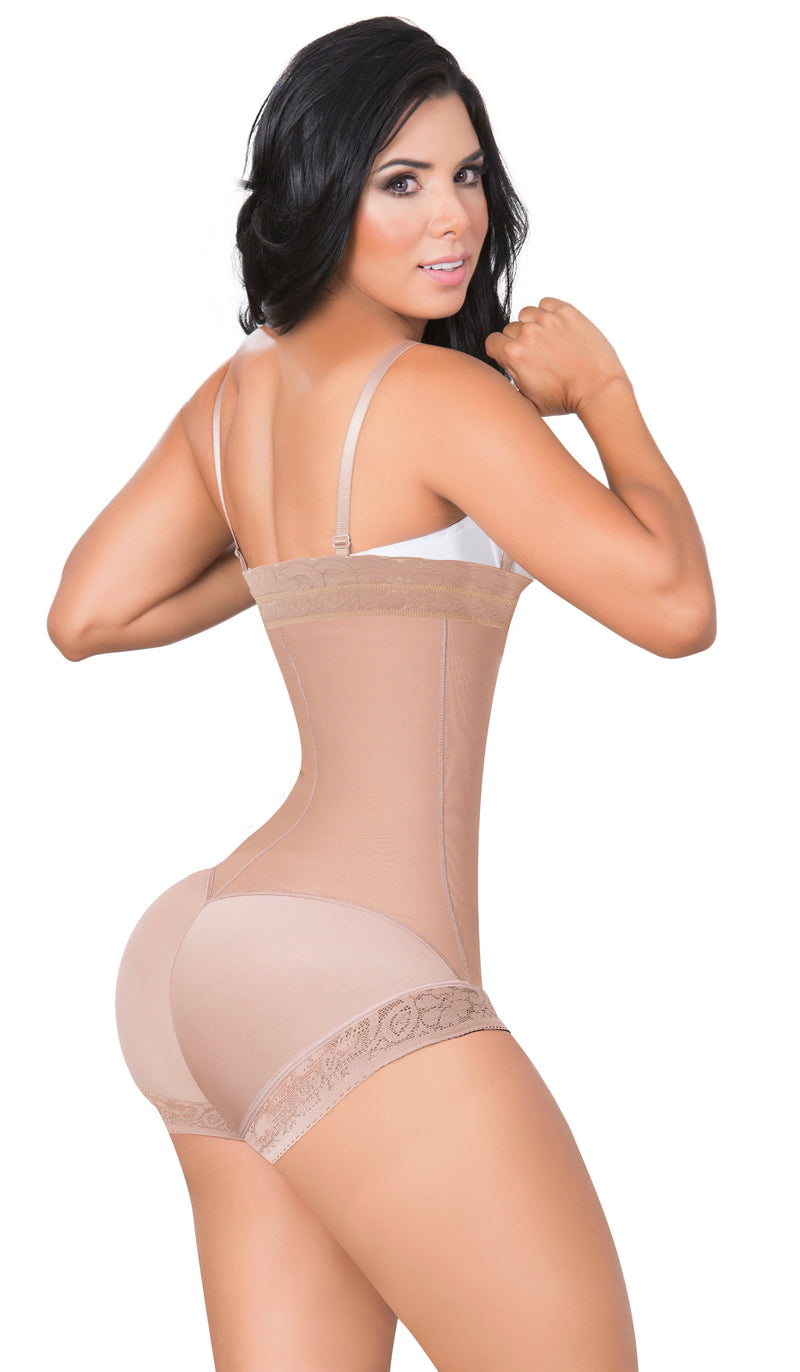 Panty Body Strapless Shaper With Zipper