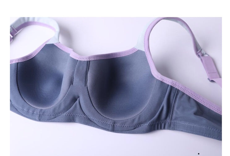Milayo Ultimate Molded Sports Bra Gray Grey details